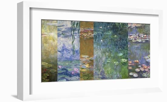 Waterlilies IV-Monet Deco-Framed Art Print
