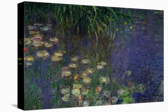 Waterlilies (Les Nympheas), Study of the Morning Water-Claude Monet-Stretched Canvas