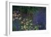 Waterlilies (Les Nympheas), Study of the Morning Water-Claude Monet-Framed Premium Giclee Print