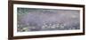 Waterlilies: Morning, 1914-18 (Centre Left Section)-Claude Monet-Framed Giclee Print