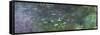 Waterlilies: Morning, 1914-18 (Right Section)-Claude Monet-Framed Stretched Canvas