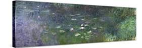 Waterlilies: Morning, 1914-18 (Right Section)-Claude Monet-Stretched Canvas