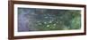 Waterlilies: Morning, 1914-18 (Right Section)-Claude Monet-Framed Giclee Print