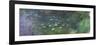 Waterlilies: Morning, 1914-18 (Right Section)-Claude Monet-Framed Giclee Print