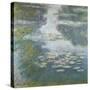 Waterlilies, Nympheas, 1908-Claude Monet-Stretched Canvas