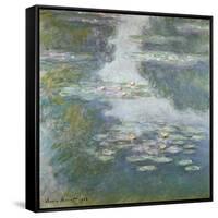 Waterlilies, Nympheas, 1908-Claude Monet-Framed Stretched Canvas