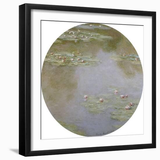 Waterlilies, Nympheas-Claude Monet-Framed Giclee Print