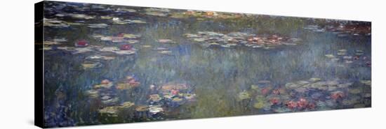 Waterlilies Pond, Green Reflection, 1920-25 (oil on canvas)-Claude Monet-Stretched Canvas