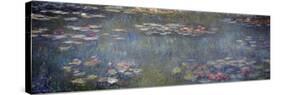 Waterlilies Pond, Green Reflection, 1920-25 (oil on canvas)-Claude Monet-Stretched Canvas