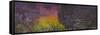 Waterlilies, Sunset-Claude Monet-Framed Stretched Canvas