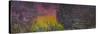 Waterlilies, Sunset-Claude Monet-Stretched Canvas