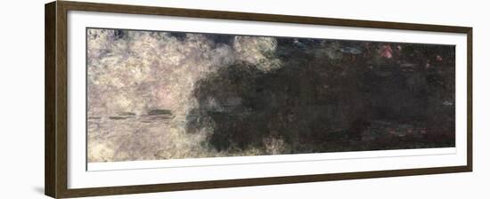 Waterlilies - the Clouds, 1914-18-Claude Monet-Framed Giclee Print