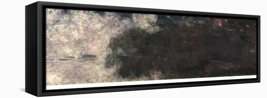 Waterlilies - the Clouds, 1914-18-Claude Monet-Framed Stretched Canvas