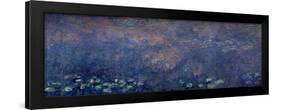 Waterlilies: Two Weeping Willows, Centre Left Section, 1914-18-Claude Monet-Framed Giclee Print