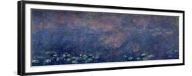 Waterlilies: Two Weeping Willows, Centre Left Section, 1914-18-Claude Monet-Framed Giclee Print