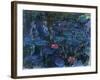 Waterlilies with Reflections of a Willow Tree, 1916-19-Claude Monet-Framed Giclee Print