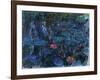 Waterlilies with Reflections of a Willow Tree, 1916-19-Claude Monet-Framed Giclee Print