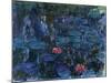 Waterlilies with Reflections of a Willow Tree, 1916-19-Claude Monet-Mounted Giclee Print
