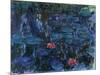 Waterlilies with Reflections of a Willow Tree, 1916-19-Claude Monet-Mounted Giclee Print