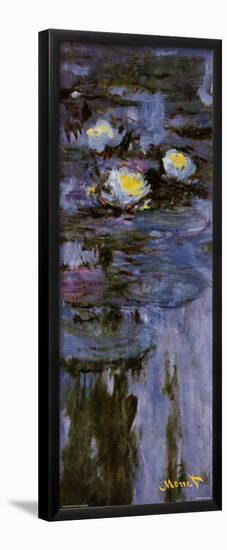 Waterlilies-Claude Monet-Framed Poster