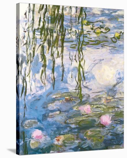 Waterlilies-Claude Monet-Stretched Canvas