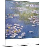 Waterlilies-Claude Monet-Mounted Giclee Print
