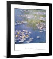 Waterlilies-Claude Monet-Framed Giclee Print