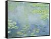 Waterlilies-Claude Monet-Framed Stretched Canvas