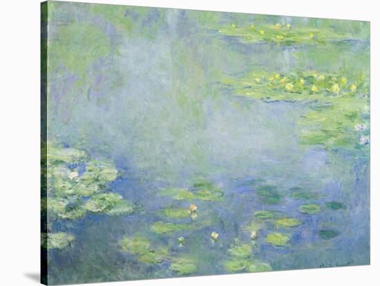 Waterlilies-Claude Monet-Stretched Canvas