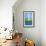 Waterlilies-Vahe Yeremyan-Framed Art Print displayed on a wall