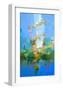 Waterlilies-Vahe Yeremyan-Framed Art Print