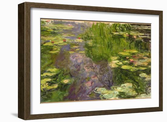 Waterlilies-Claude Monet-Framed Giclee Print