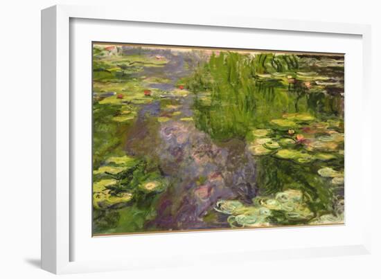 Waterlilies-Claude Monet-Framed Giclee Print