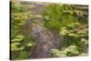 Waterlilies-Claude Monet-Stretched Canvas