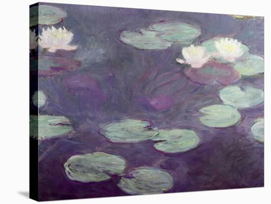 Waterlilies-Claude Monet-Stretched Canvas