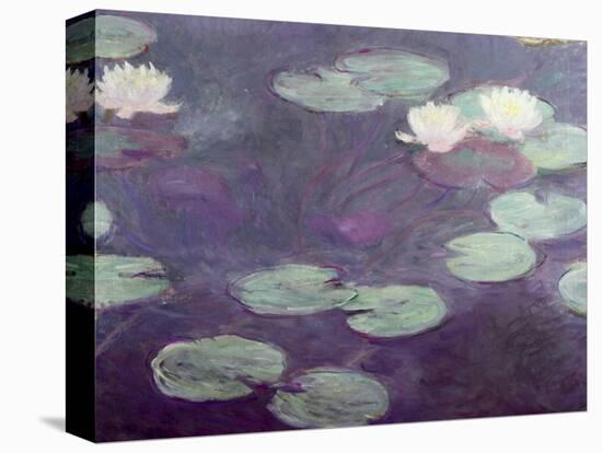 Waterlilies-Claude Monet-Stretched Canvas