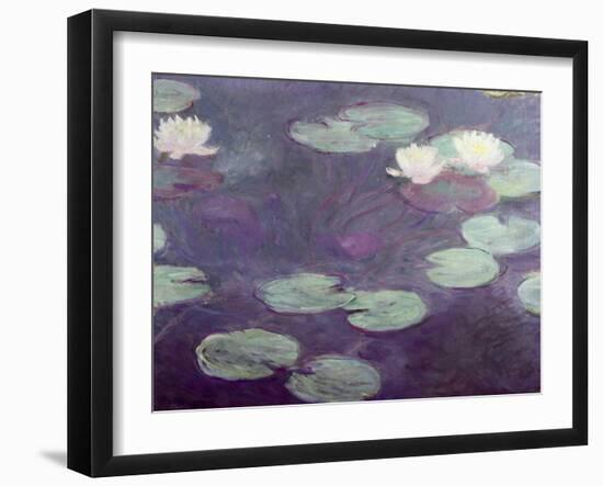 Waterlilies-Claude Monet-Framed Giclee Print