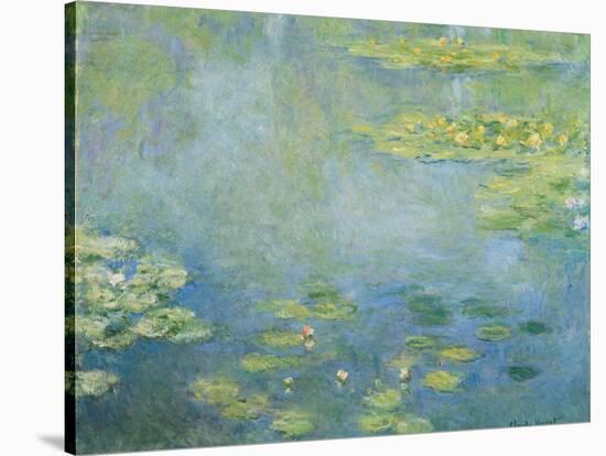 Waterlilies-Claude Monet-Stretched Canvas