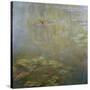 Waterlilies-Claude Monet-Stretched Canvas