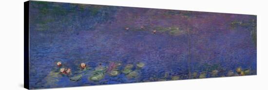 Waterlilies-Claude Monet-Stretched Canvas