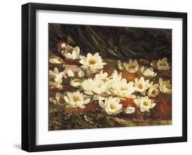 Waterlilies-William Jabez Muckley-Framed Giclee Print