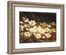 Waterlilies-William Jabez Muckley-Framed Giclee Print