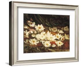 Waterlilies-William Jabez Muckley-Framed Giclee Print