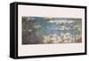 Waterlilies-Claude Monet-Framed Stretched Canvas