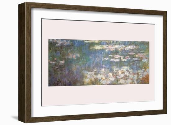 Waterlilies-Claude Monet-Framed Art Print