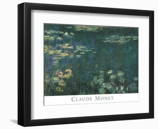 Waterlilies-unknown Monet-Framed Art Print