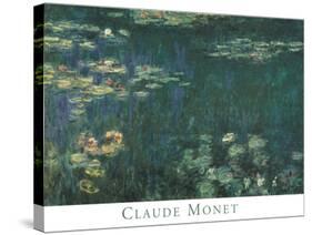 Waterlilies-unknown Monet-Stretched Canvas