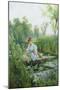 Waterlillies-Alfred Augustus Glendening II-Mounted Giclee Print