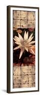 Waterlily Panel I-John Seba-Framed Premium Giclee Print