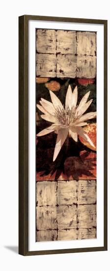 Waterlily Panel I-John Seba-Framed Premium Giclee Print